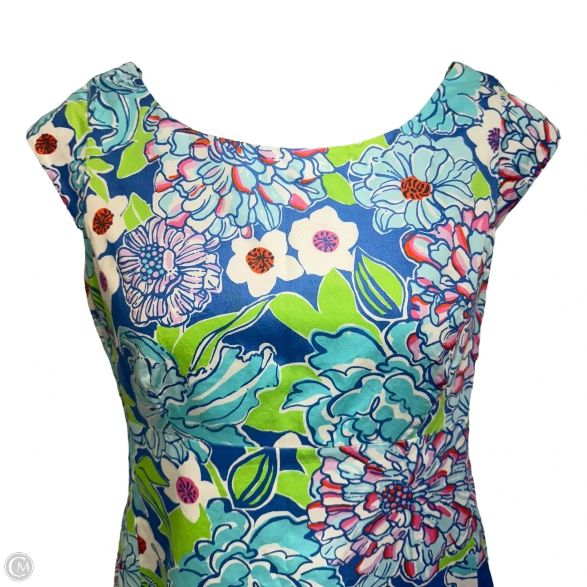 Allura Dress Designer By Lilly Pulitzer In Multi-colored. Size: 10