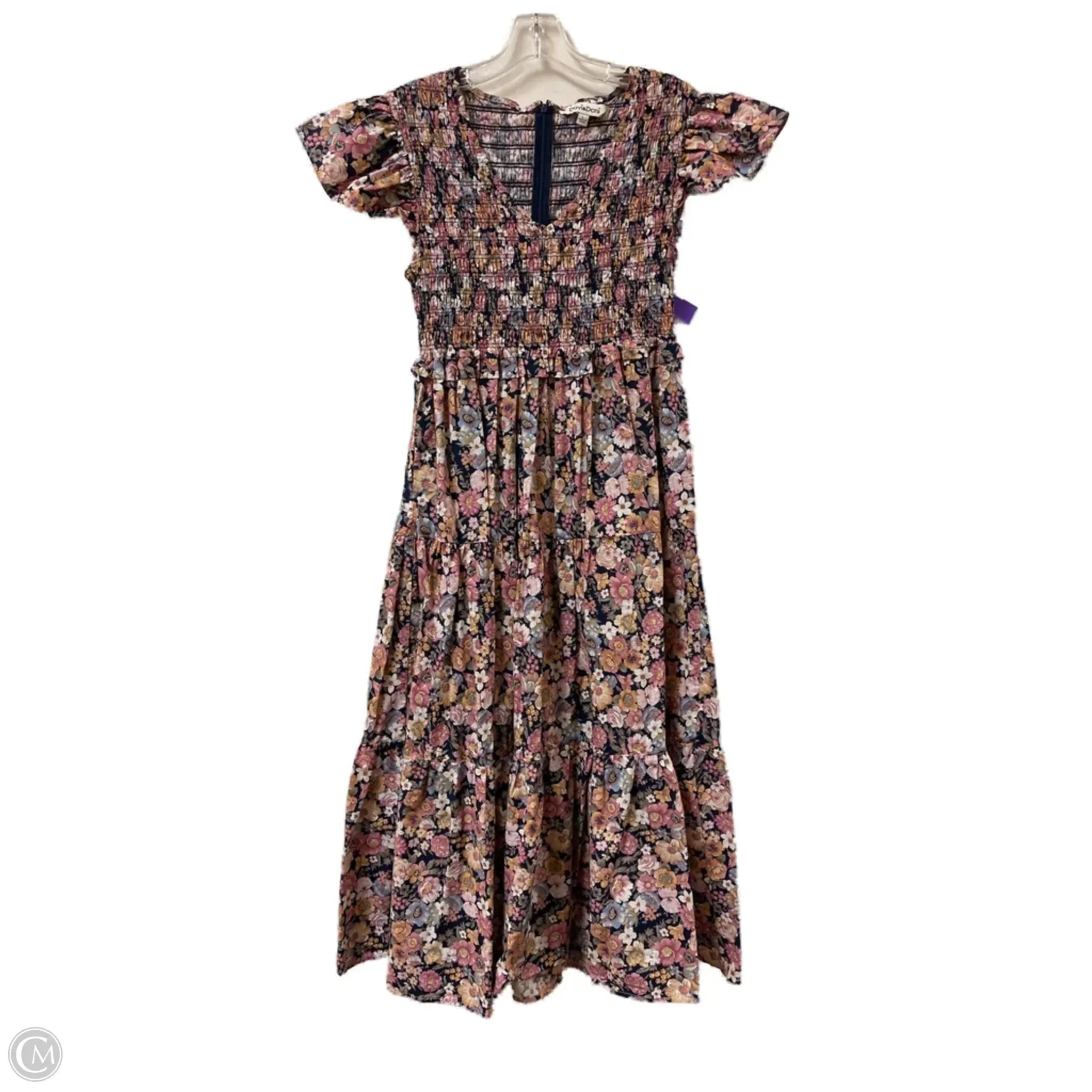 Dress Casual Maxi By Davi & Dani In Floral Print. Size: L