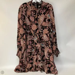 Dress Casual Midi By Anthropologie In Multi-colored. Size: Xl