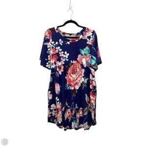 Dress Casual Midi By Haptics In Blue. Size: S