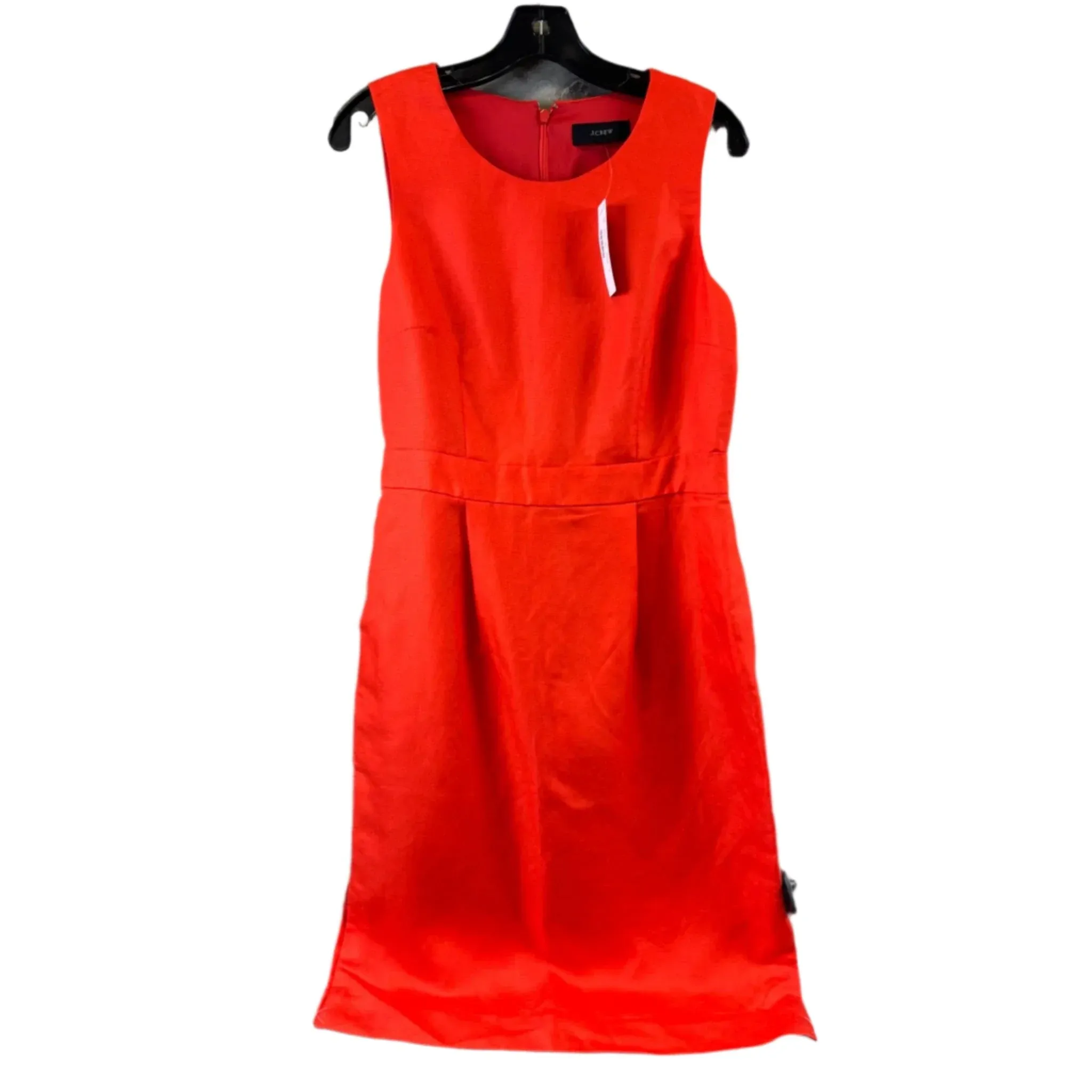Dress Casual Midi By J. Crew In Orange. Size: M