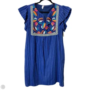 Dress Casual Midi By L Love In Navy. Size: M