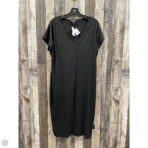 Dress Casual Midi By Lane Bryant In Black. Size: L