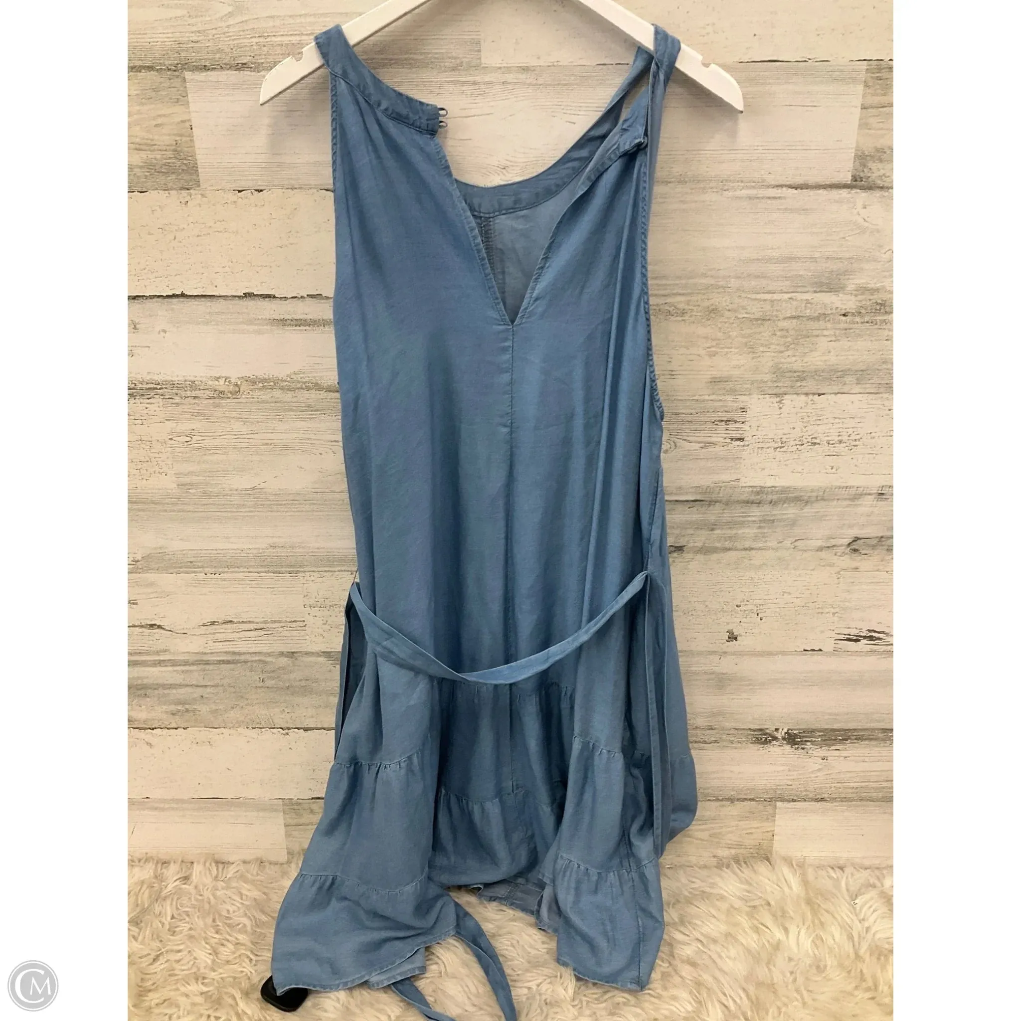 Dress Casual Midi By Torrid In Blue Denim. Size: 2x