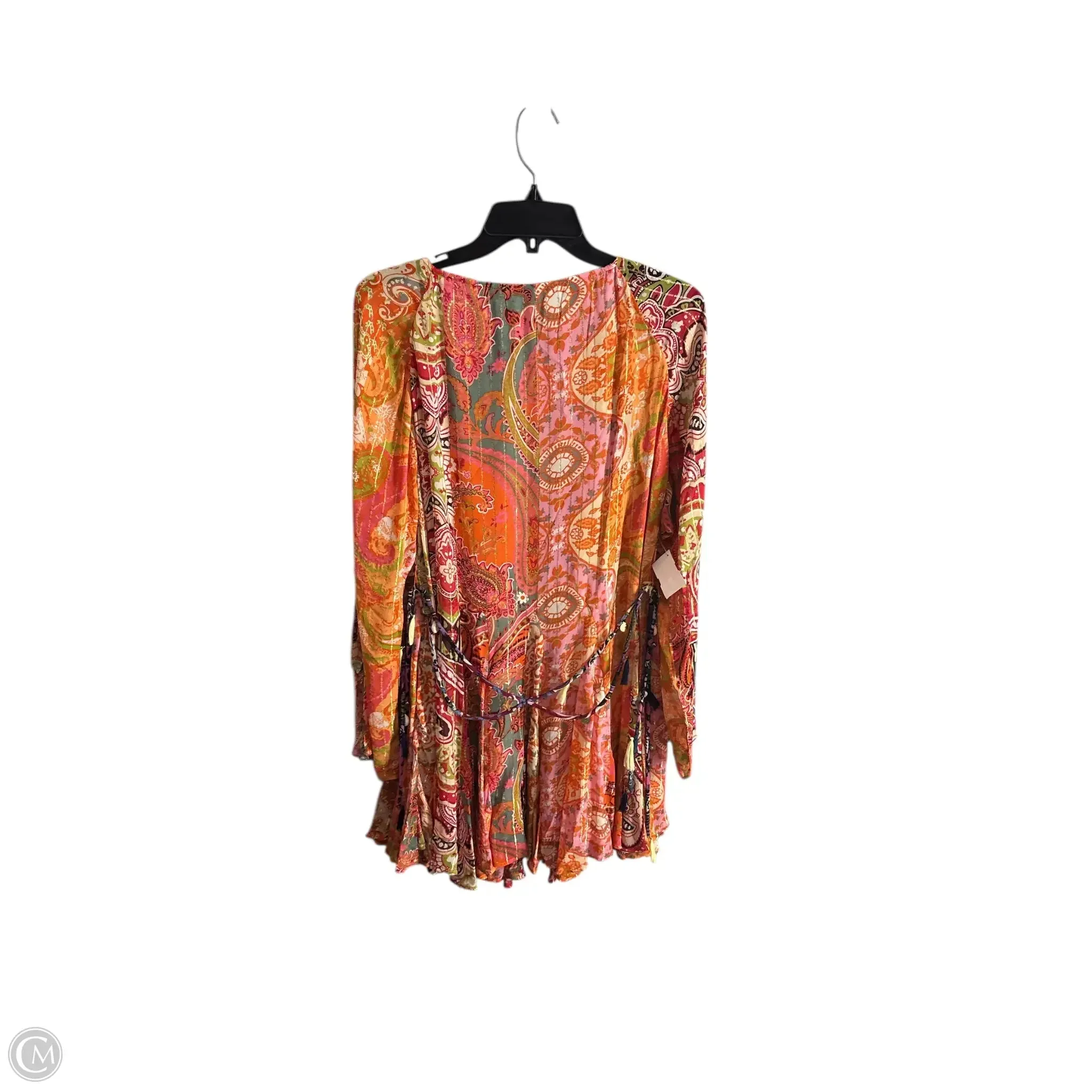 Dress Casual Midi By Zara In Paisley Print. Size: L