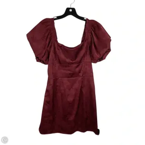 Dress Casual Short By Altard State In Red. Size: M