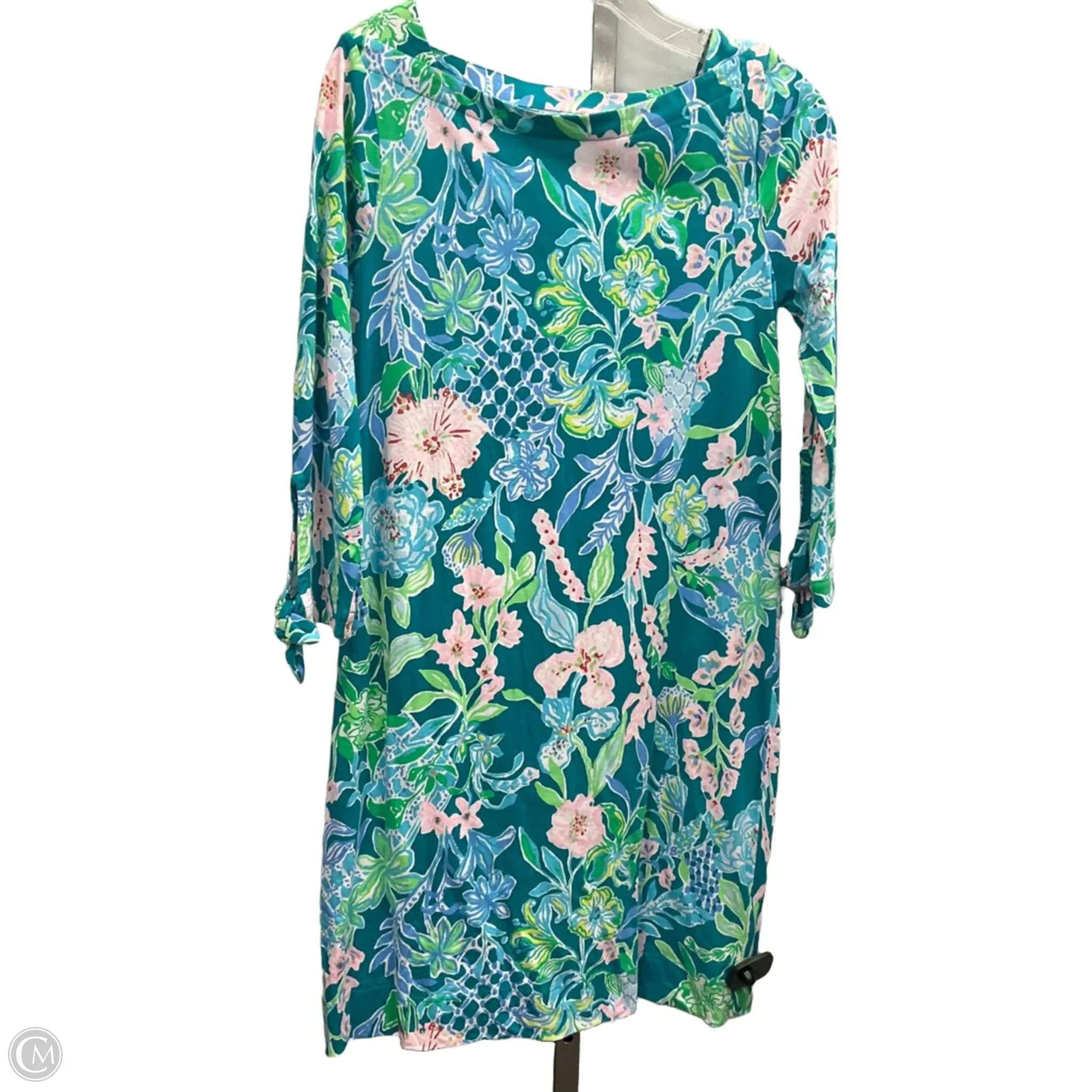 Dress Designer By Lilly Pulitzer In Aqua. Size: S
