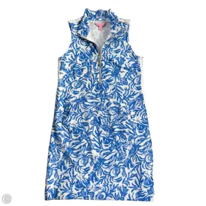Dress Designer By Lilly Pulitzer In Blue & White. Size: Xs