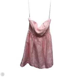 Dress Designer By Lilly Pulitzer In Pink & White. Size: S