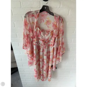 Dress Set 2pc By Mi Ami In Pink & White. Size: M