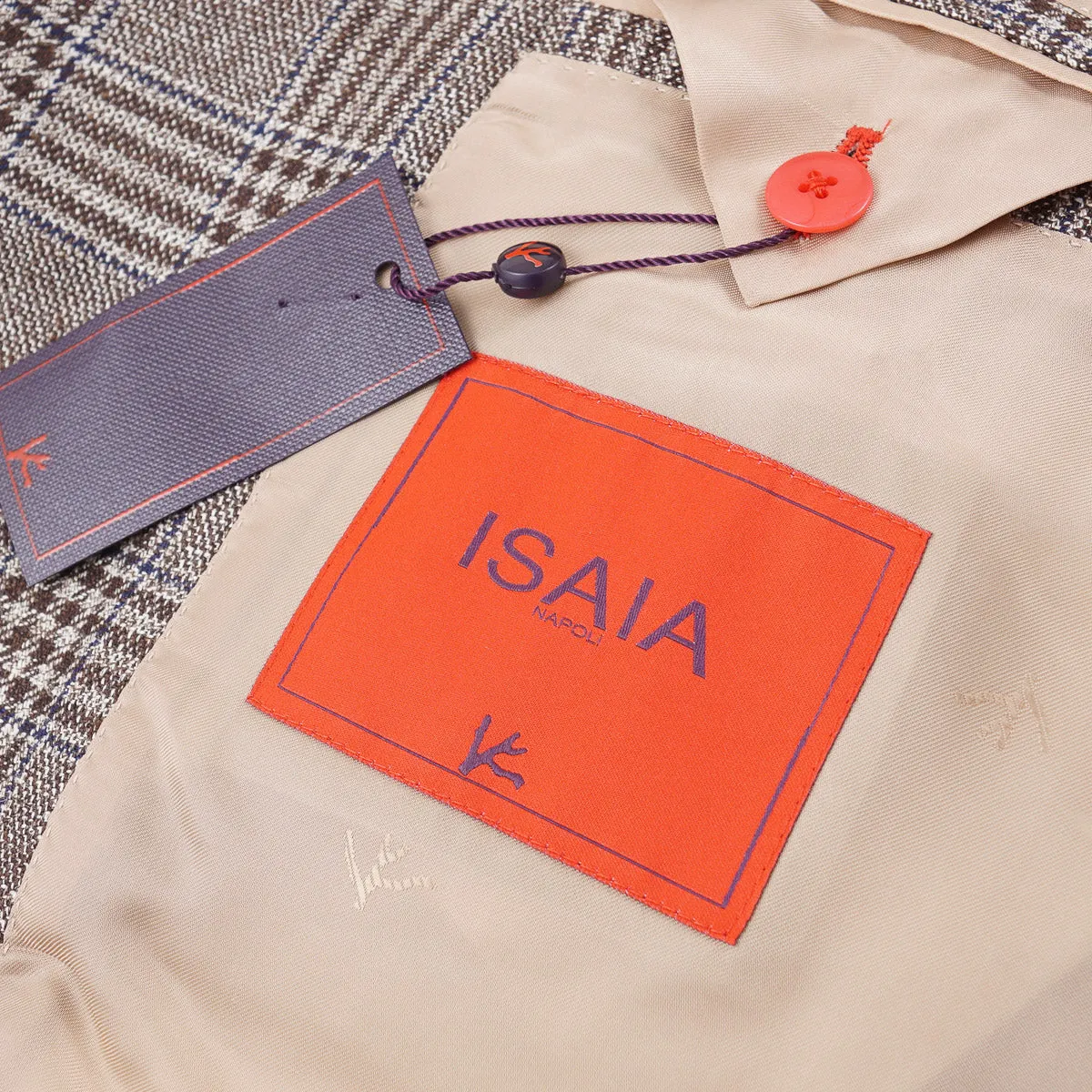 Isaia 'Gregory' Wool-Silk-Linen Sport Coat