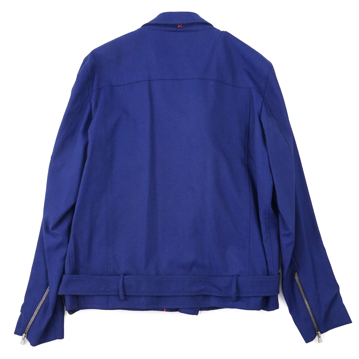 Isaia Mid-Weight Cashmere Moto Jacket