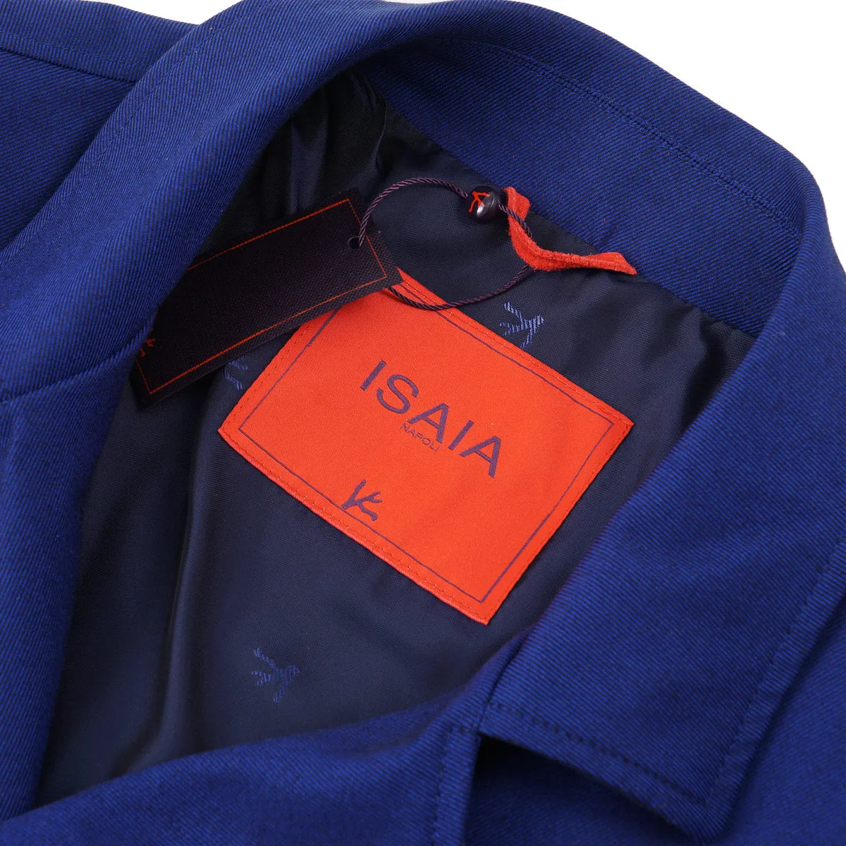 Isaia Mid-Weight Cashmere Moto Jacket
