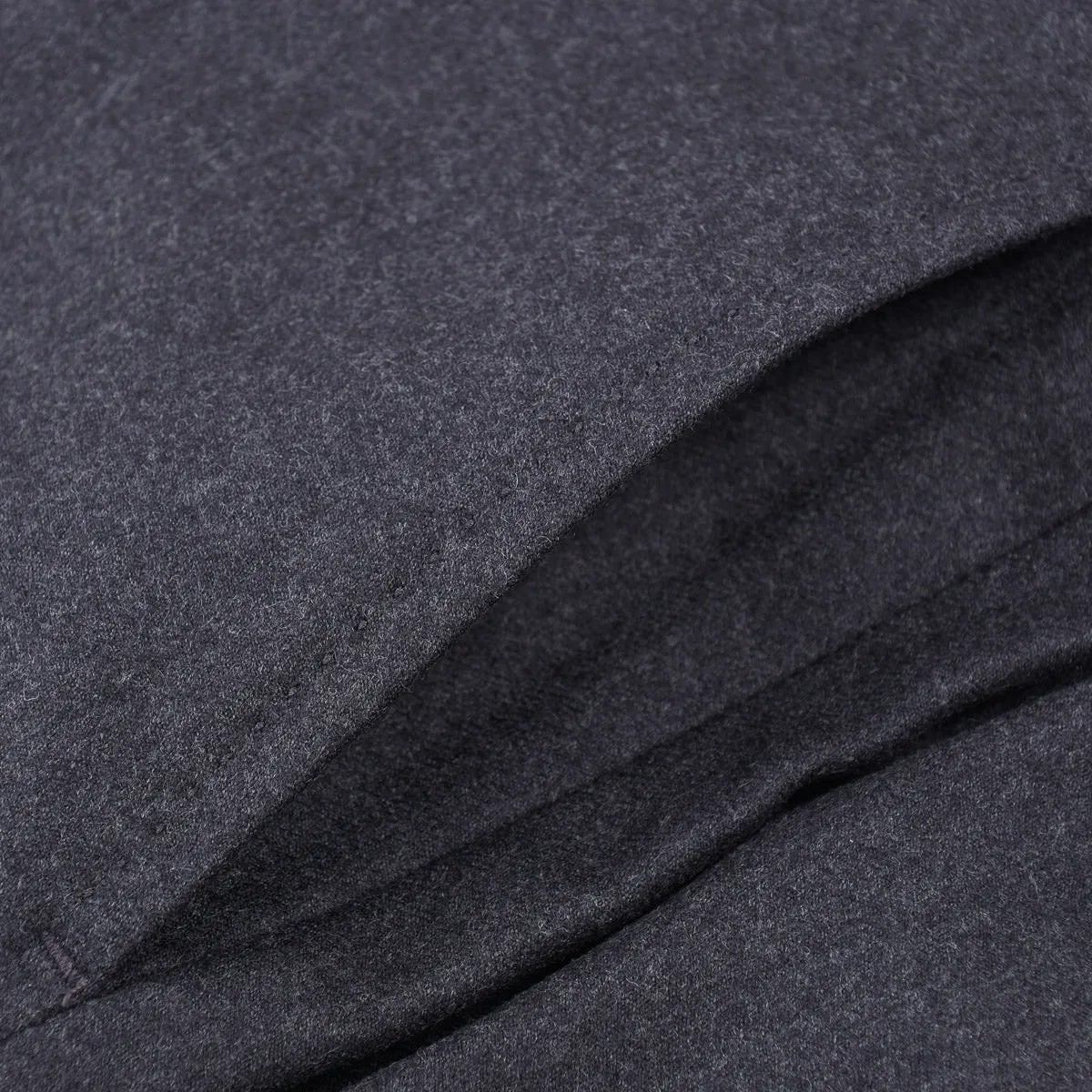 Isaia Slim-Fit Flannel Wool Pants