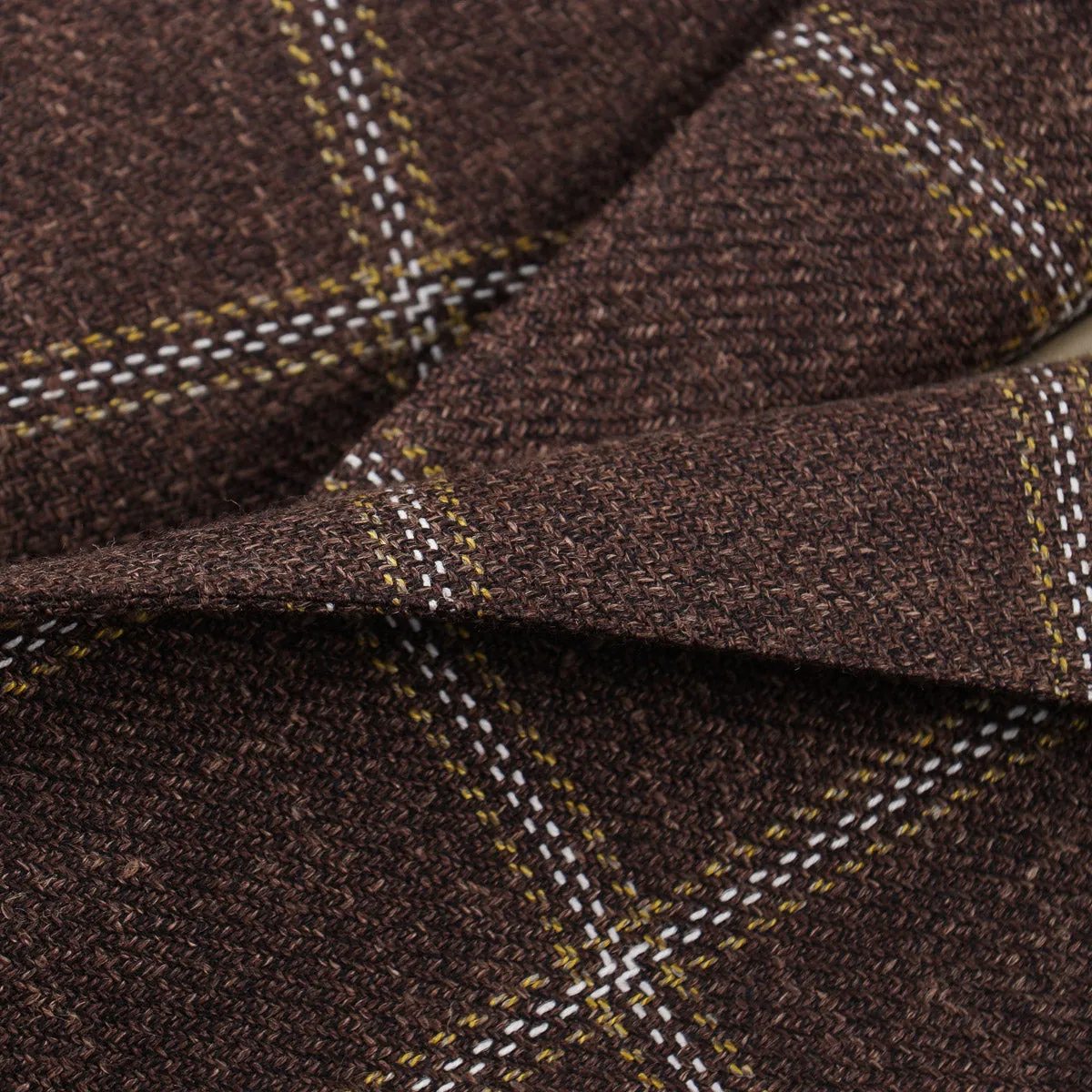 Isaia Woven Wool-Silk-Linen Sport Coat