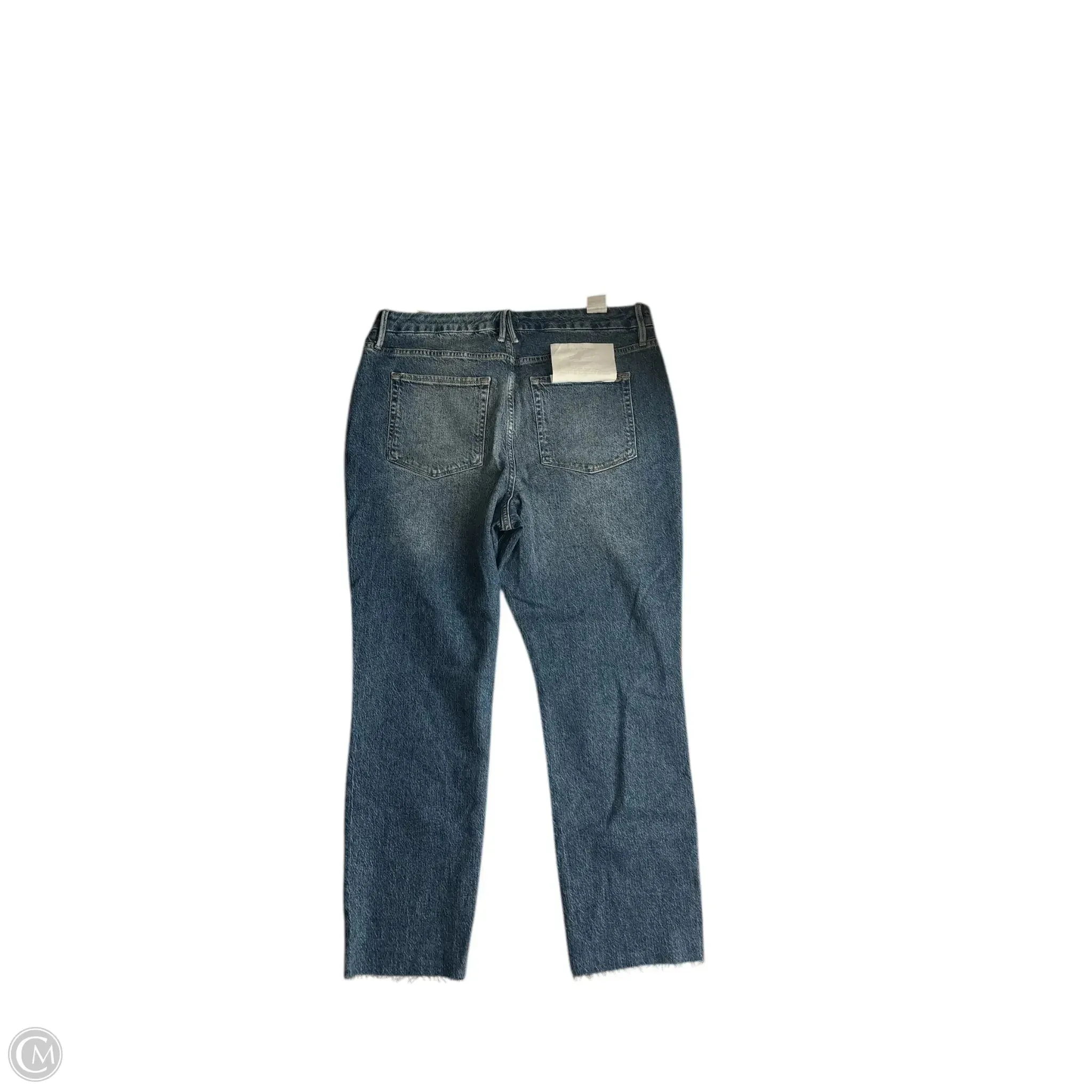 Jeans Boot Cut By Good American In Blue Denim. Size: 16