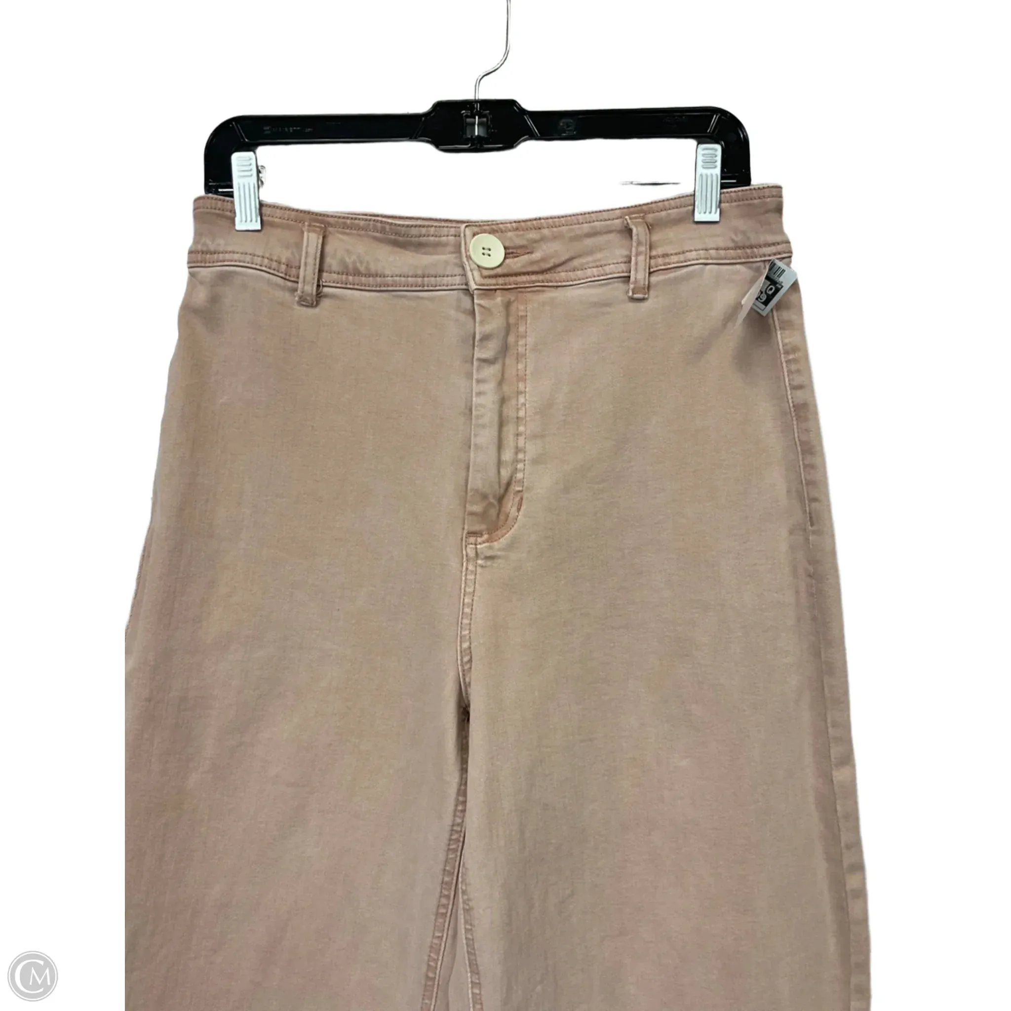 Jeans Boot Cut By Oat New York In Peach. Size: 10