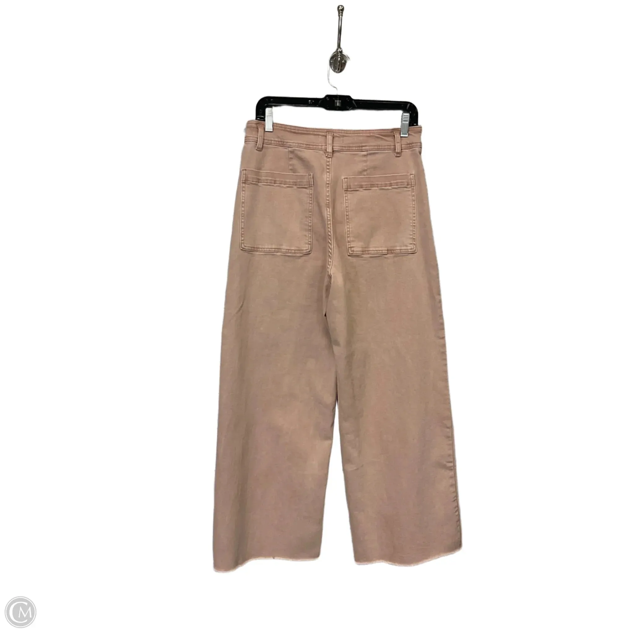 Jeans Boot Cut By Oat New York In Peach. Size: 10