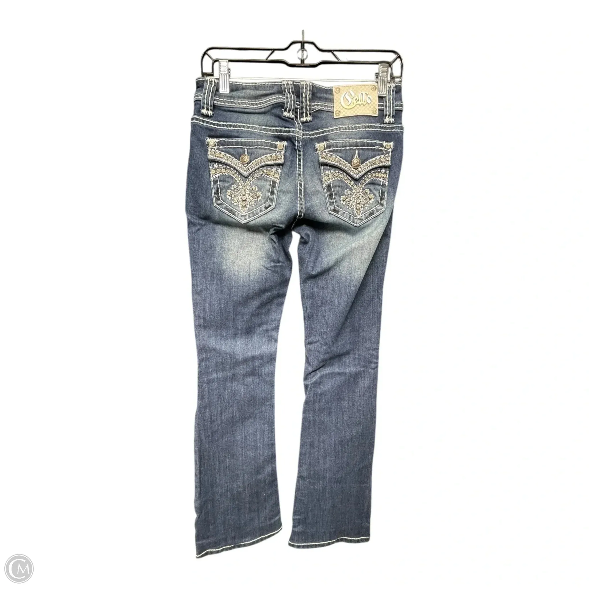 Jeans Flared By CELLO In Blue. Size: 5