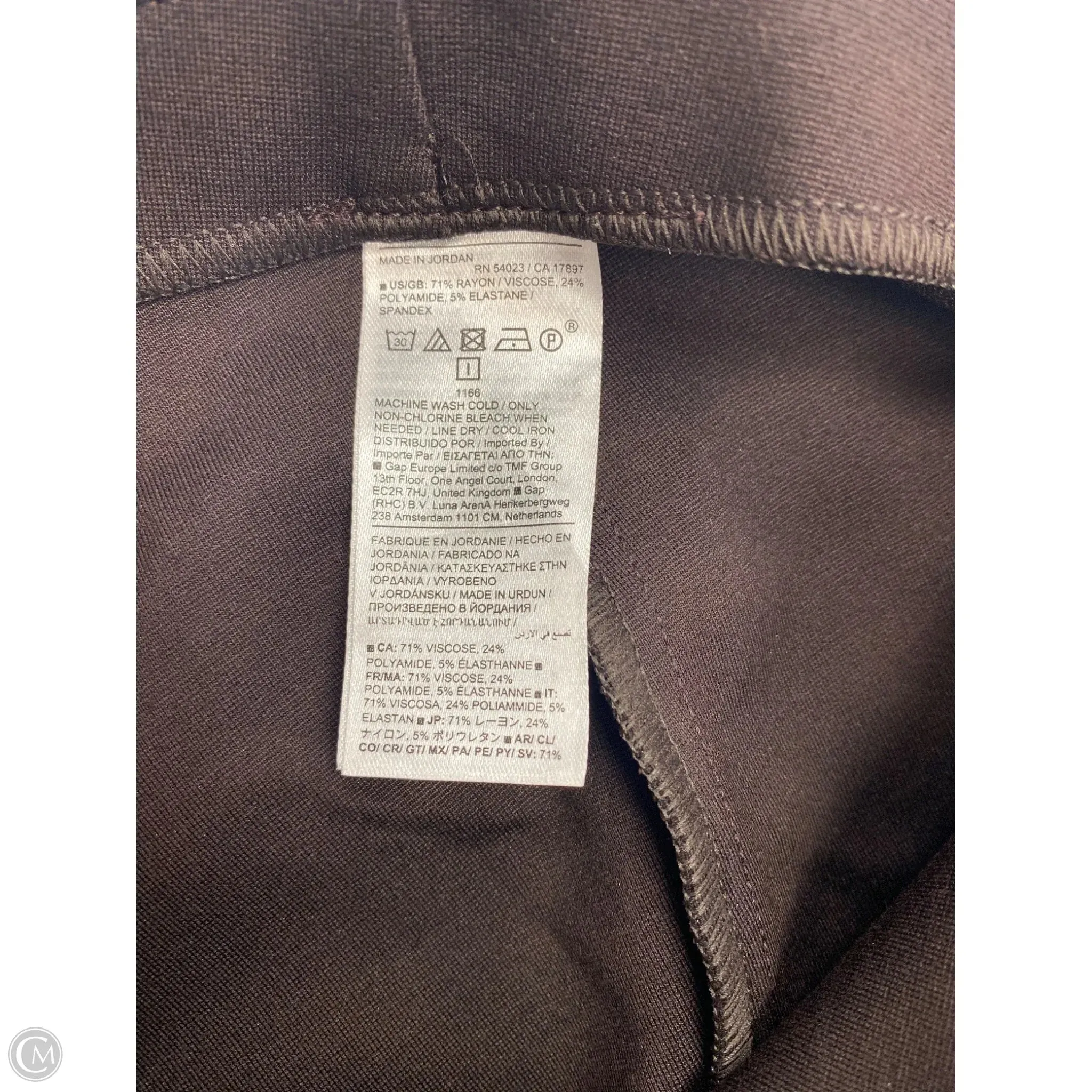 Jeans Luxury Designer By Celine In Black Denim. Size:6