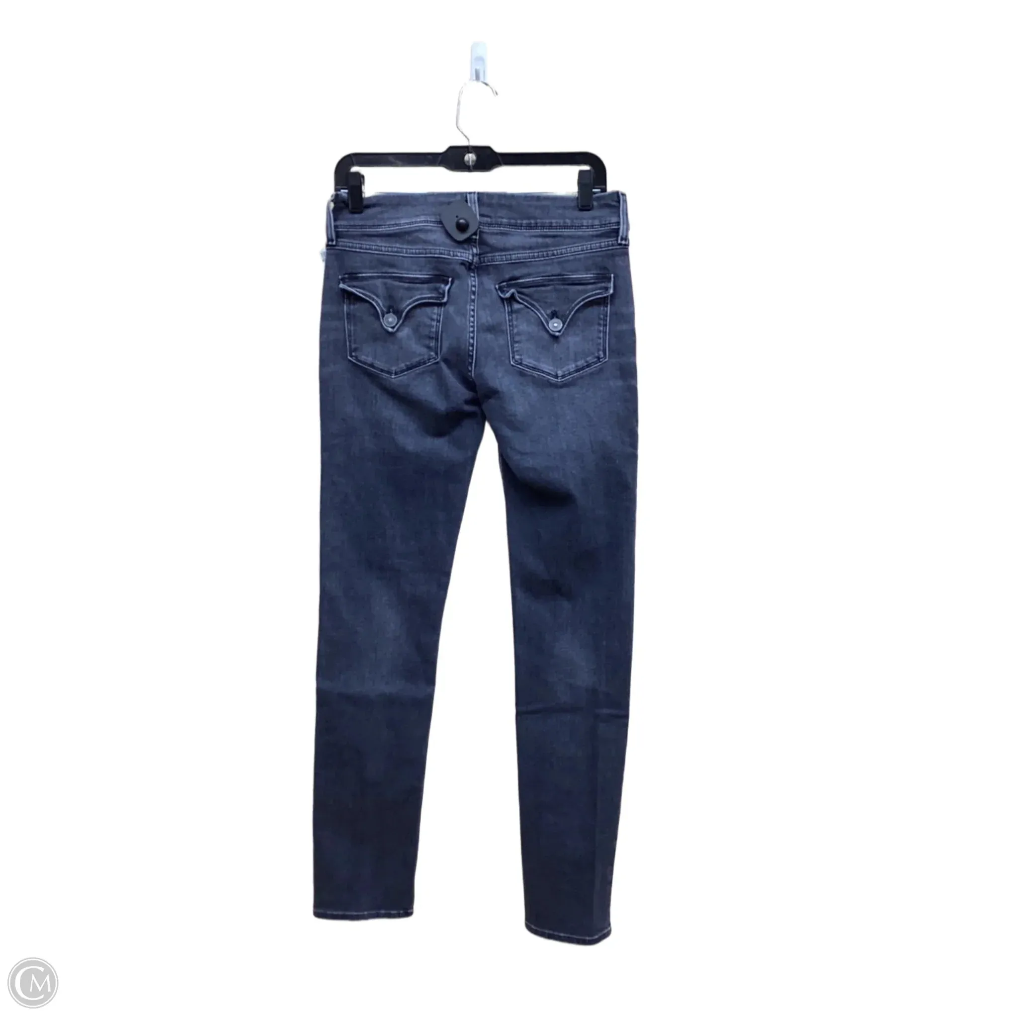 Jeans Skinny By Hudson In Black Denim. Size: 6