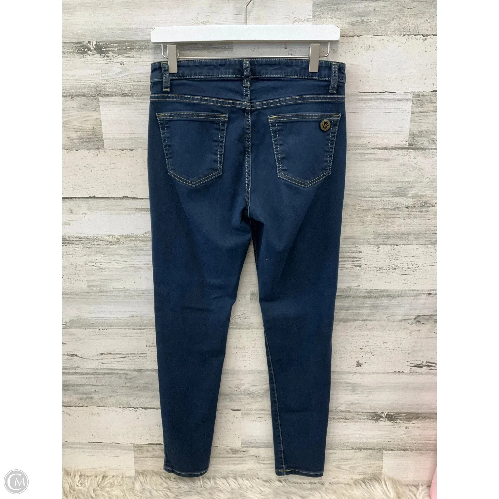 Jeans Skinny By Michael By Michael Kors In Blue Denim. Size: 6