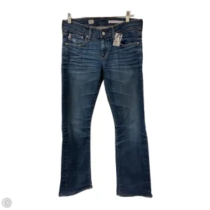 Jeans Straight By Adriano Goldschmied In Blue Denim. Size: 6