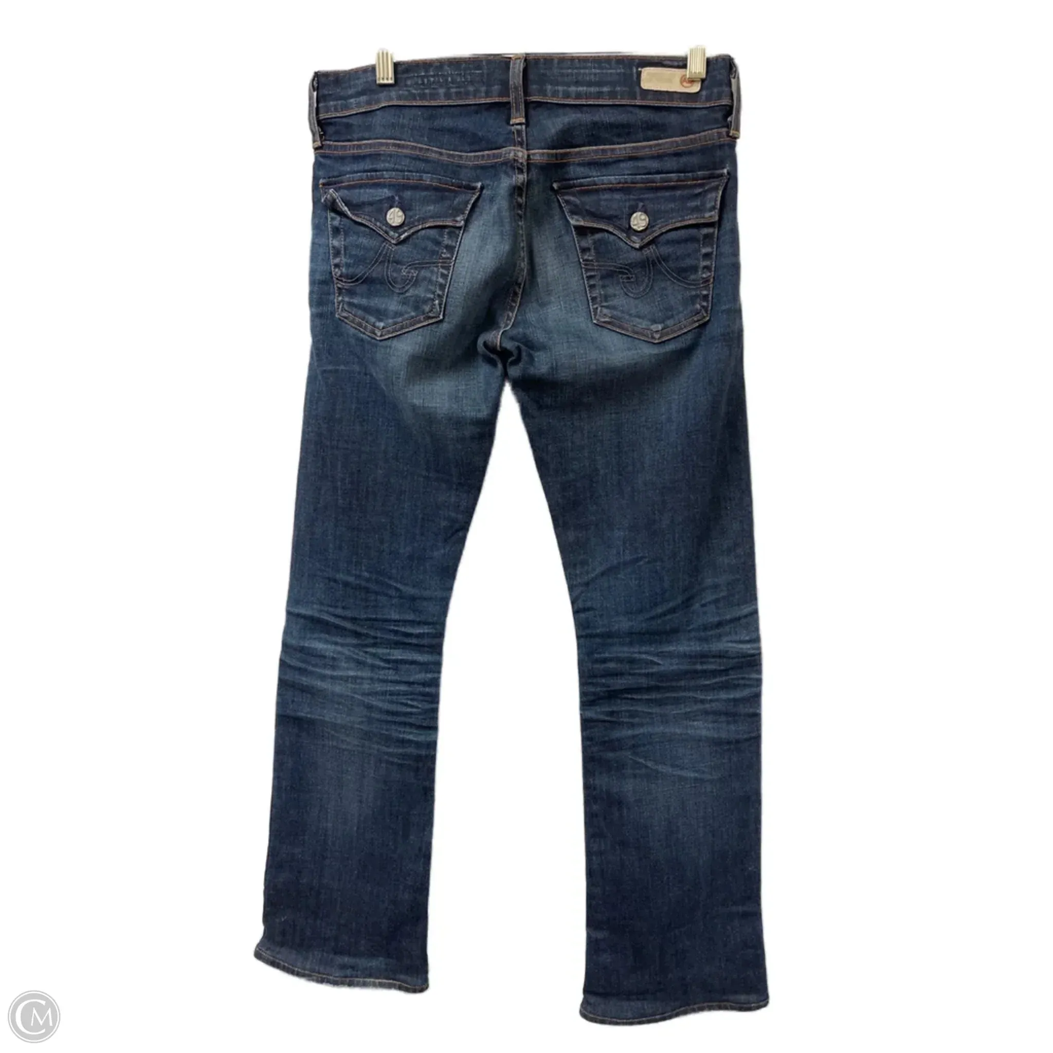 Jeans Straight By Adriano Goldschmied In Blue Denim. Size: 6