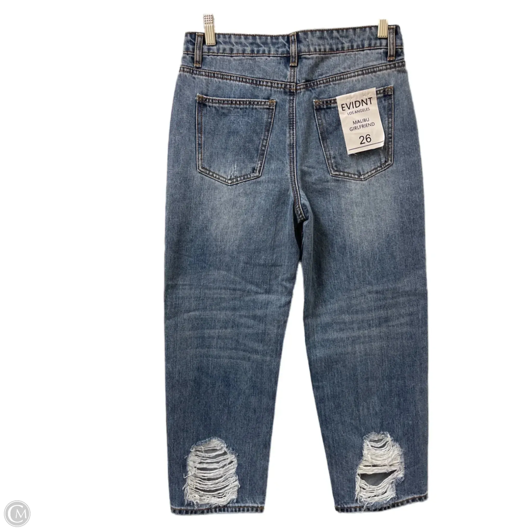Jeans Straight By Clothes Mentor In Blue Denim. Size: 2