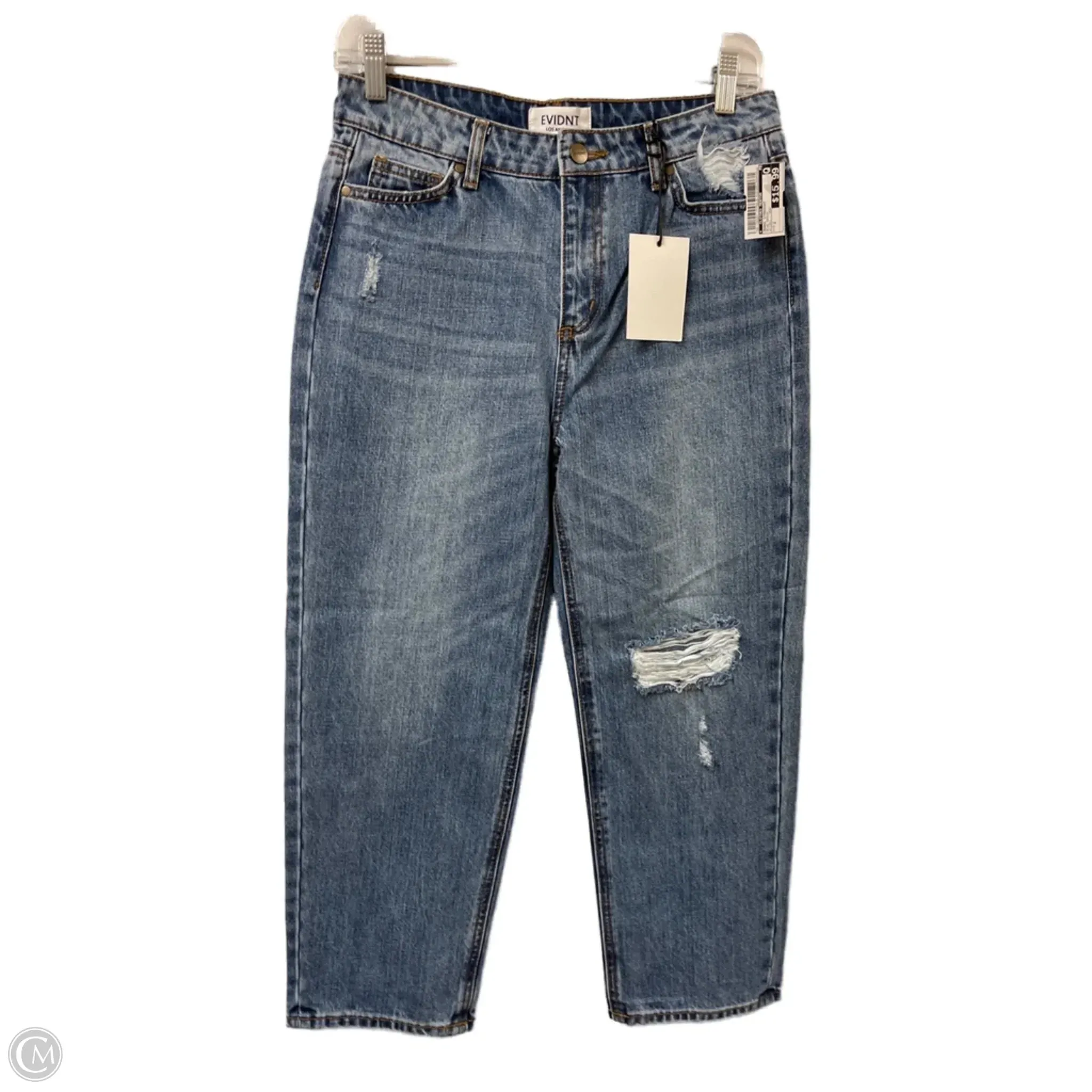 Jeans Straight By Clothes Mentor In Blue Denim. Size: 2