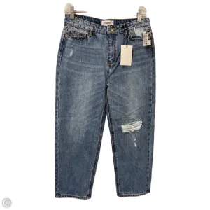 Jeans Straight By Clothes Mentor In Blue Denim. Size: 2