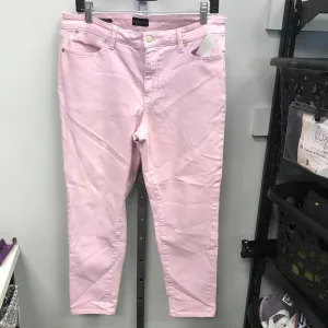 Jeans Straight By Talbots In Pink. Size: 12p