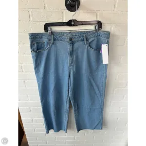 Jeans Straight By Universal Thread In Blue Denim. Size: 18