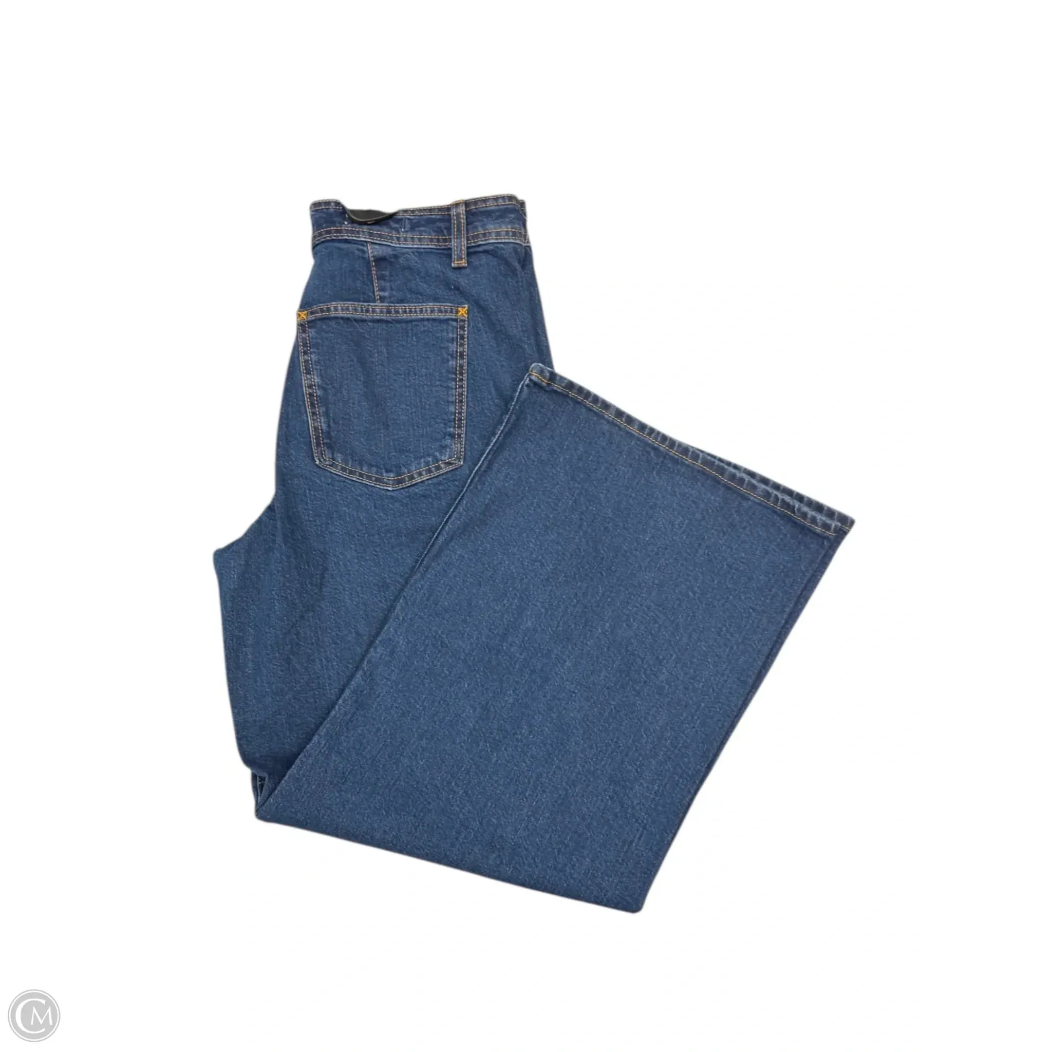 Jeans Wide Leg By Universal Thread In Blue Denim. Size: 10