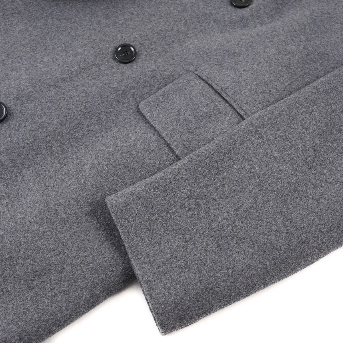 Lardini Pure Cashmere Long Overcoat