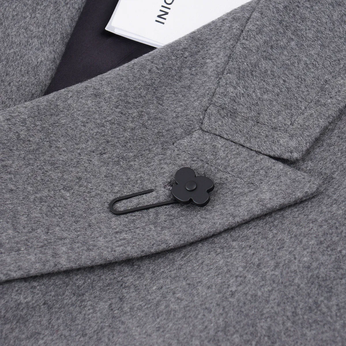Lardini Pure Cashmere Long Overcoat
