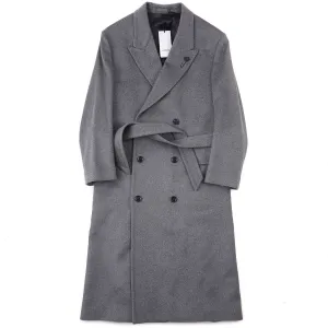 Lardini Pure Cashmere Long Overcoat