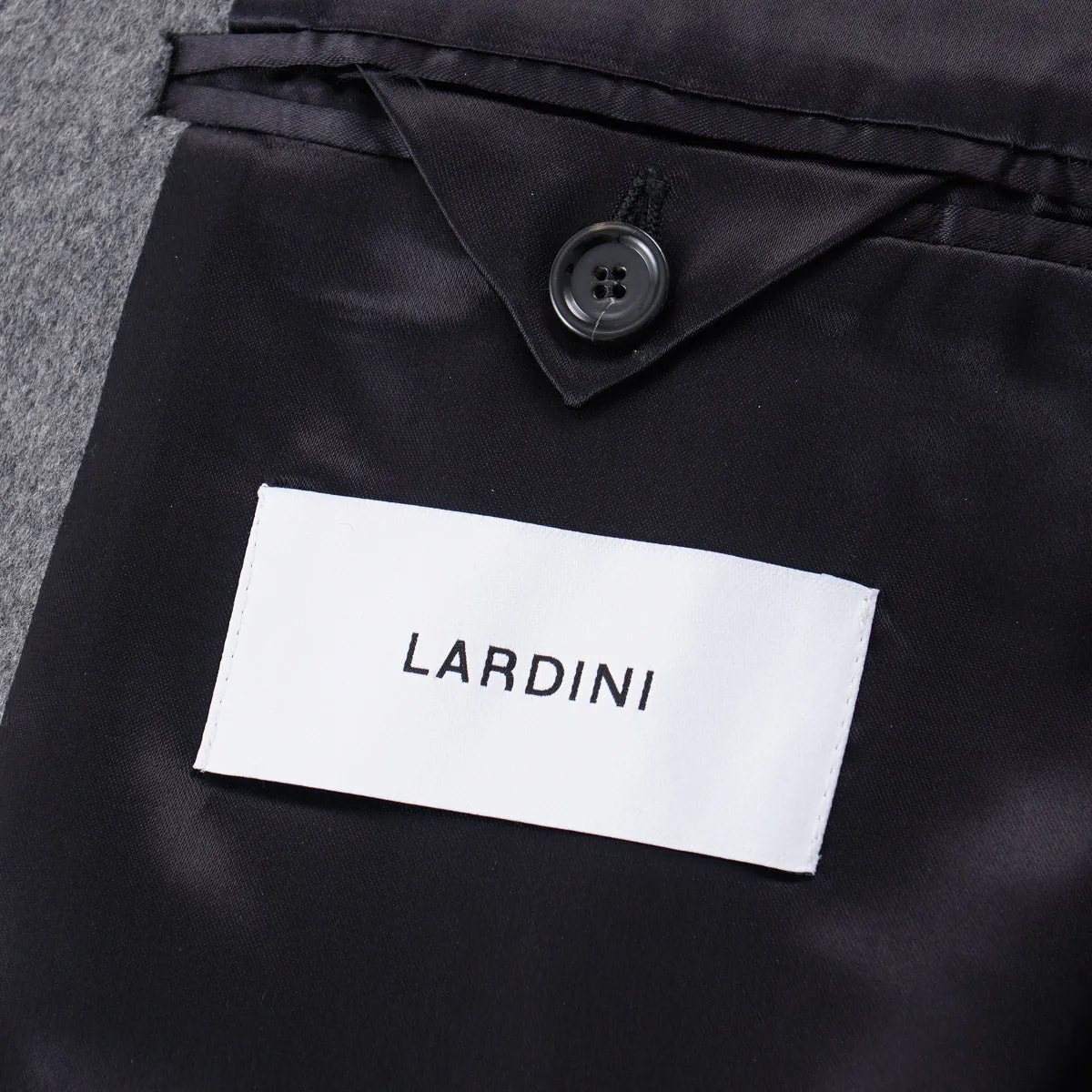 Lardini Pure Cashmere Long Overcoat