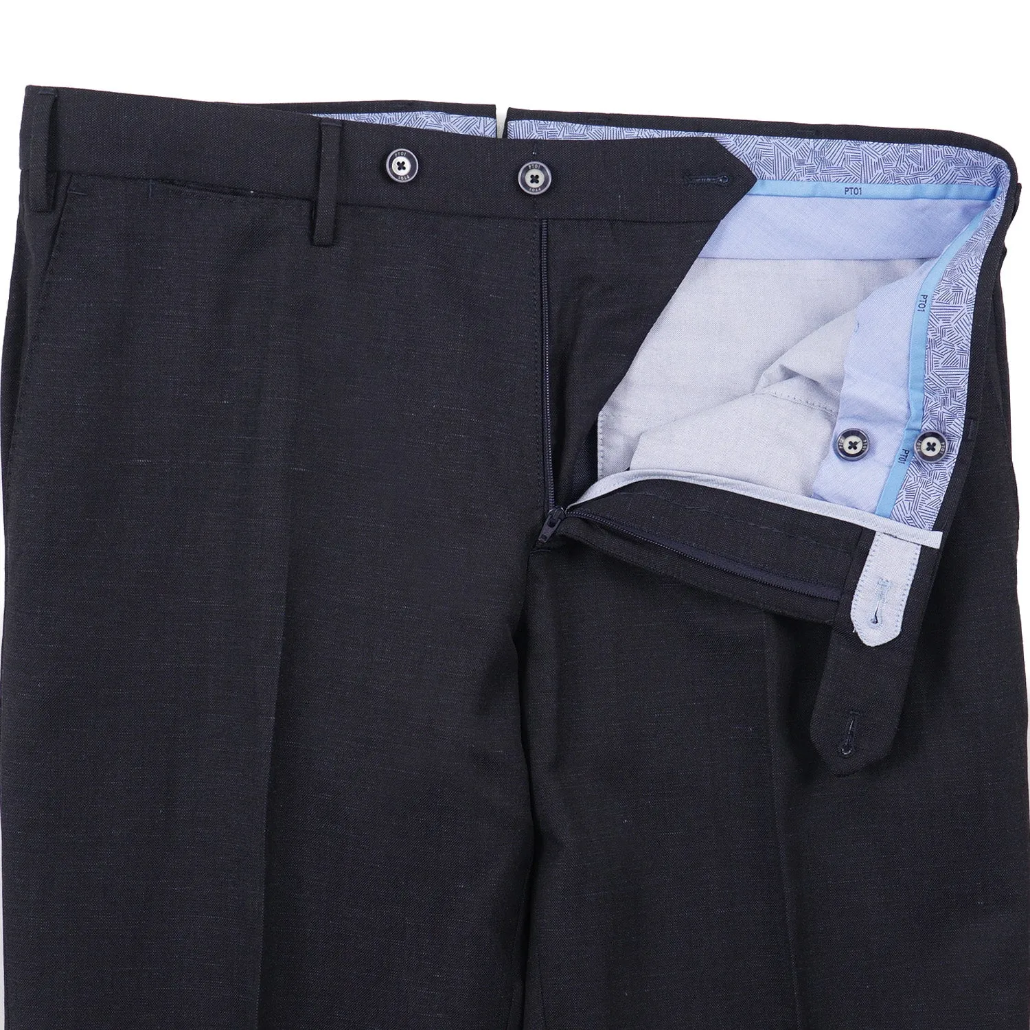 PT01 Slim-Fit Wool and Linen Pants
