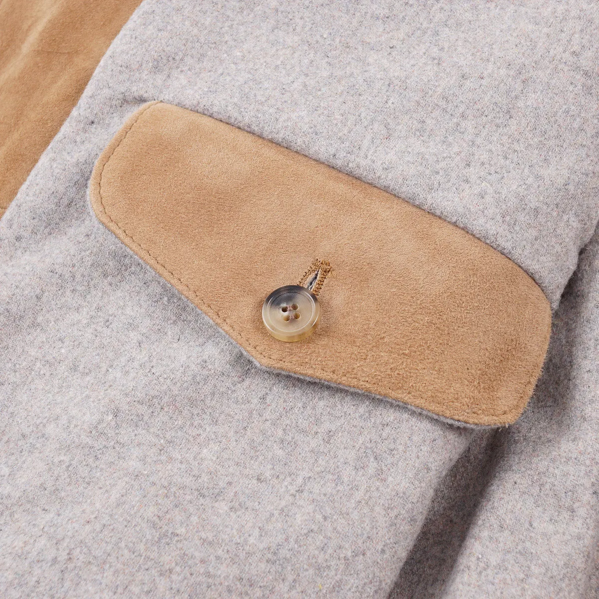 Rifugio Wool-Lined Suede Bomber Jacket