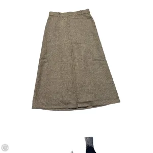 Skirt Midi By Cme In Brown. Size: S
