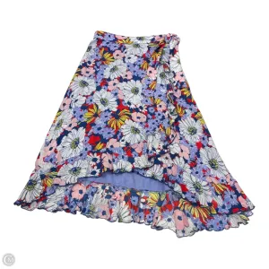 Skirt Midi By Maeve In Floral Print. Size: Xs