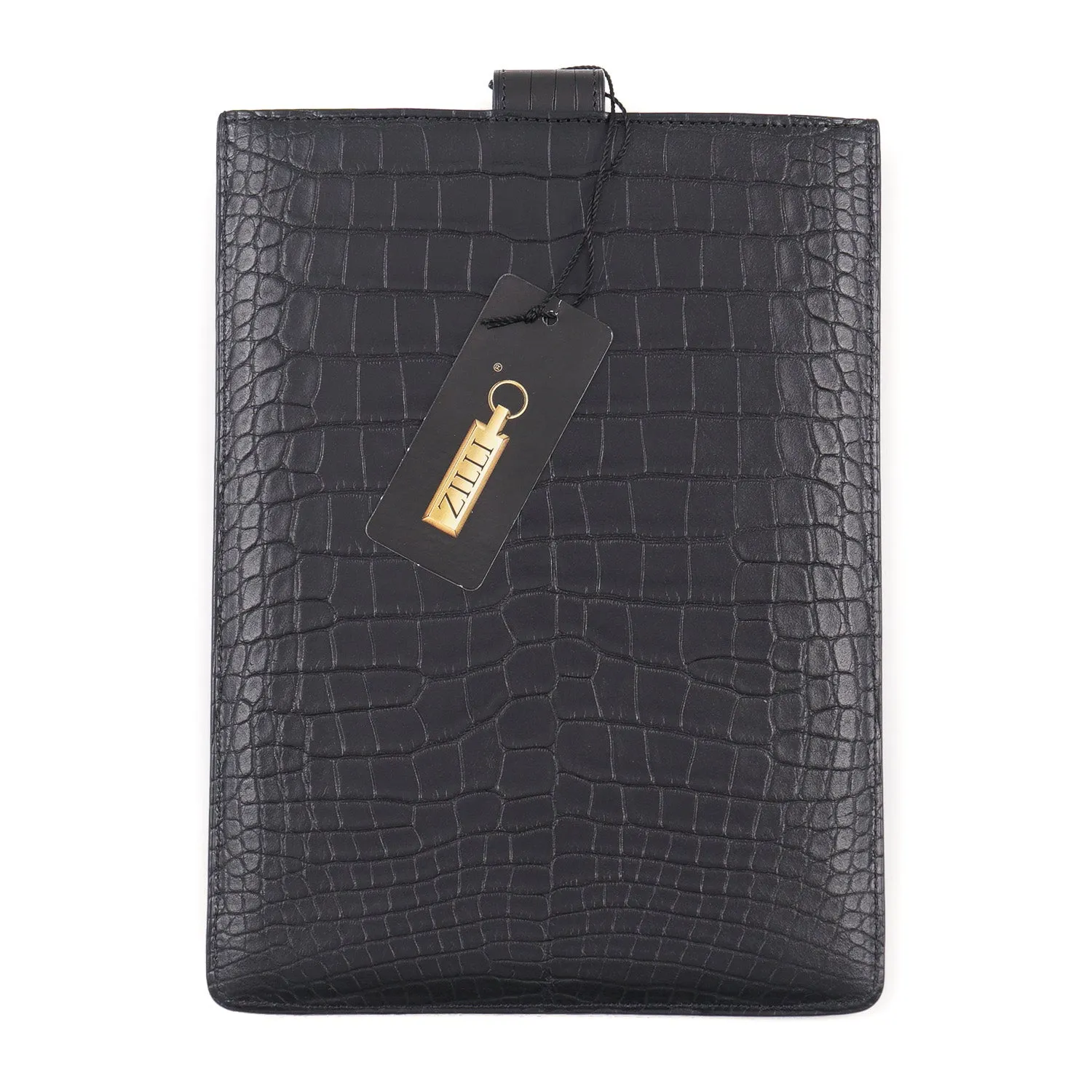 Zilli iPad Mini Case in Satin Crocodile