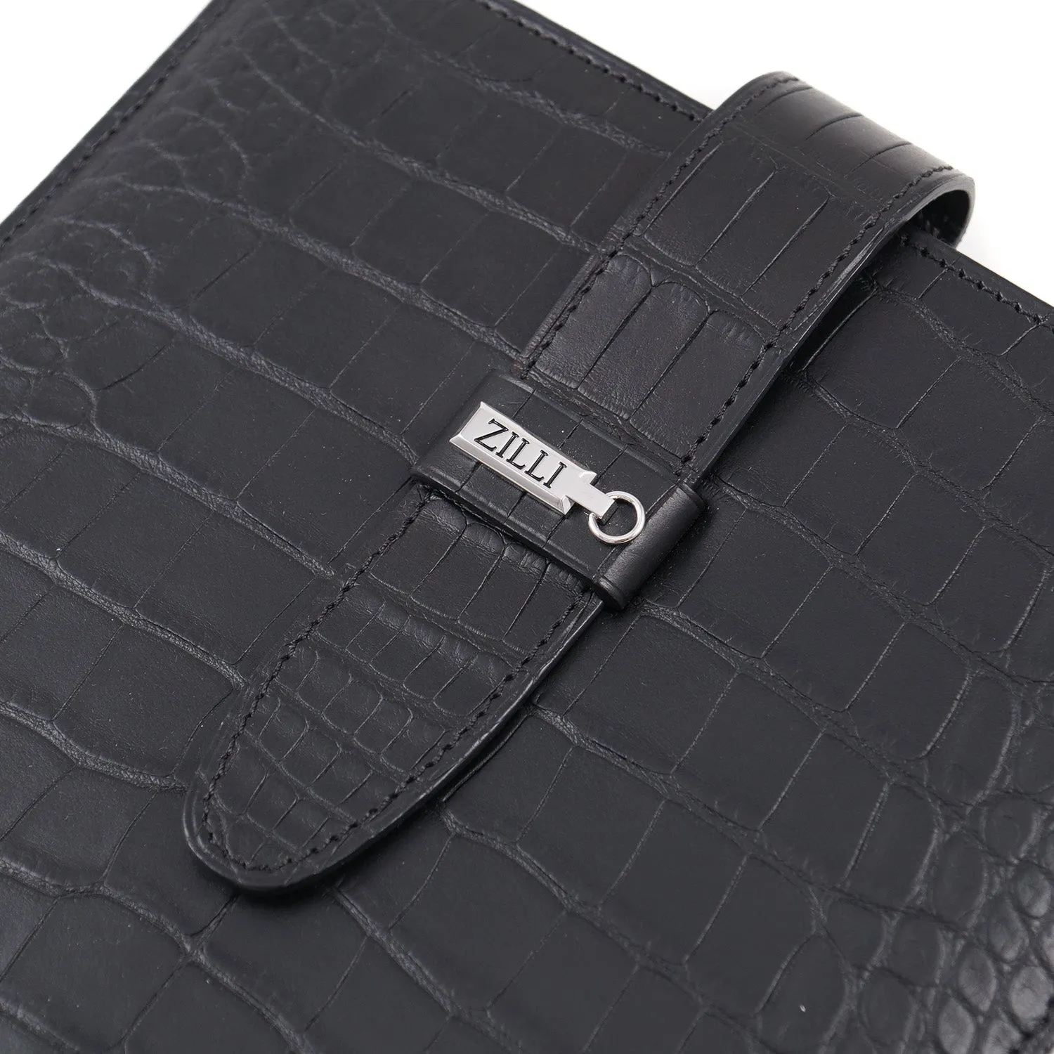 Zilli iPad Mini Case in Satin Crocodile